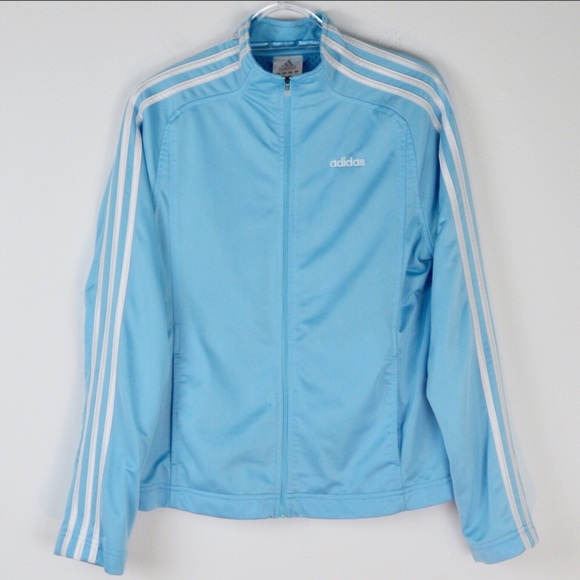 adidas Jackets & Blazers - Retro Adidas 3 Stripe Track Jacket | Size Medium